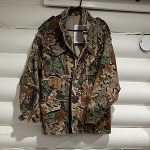 Men's  Camouflage Jacket - Brown & Green
